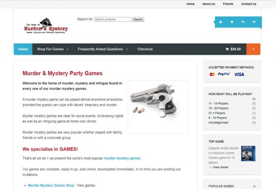 Murder & Mystery Games